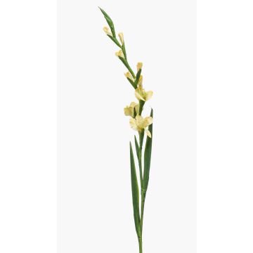 Gladiolo artificiale AJNUR, giallo, 125cm