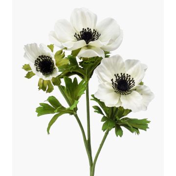 Anemone artificiale RUBINA, bianco, 55cm