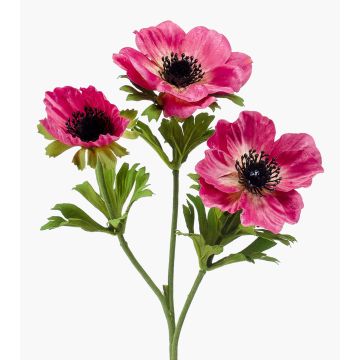 Anemone artificiale RUBINA, rosa, 55cm