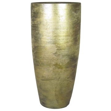Vaso alto in ceramica THORAN con grano, oro, 70cm, Ø32cm Vaso alto in ceramica THORAN con grano, oro, 70cm, Ø32cm