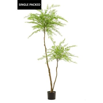 Albero artificiale Albero della felicità GUSHYN, tronco artificiale, verde, 190 cm