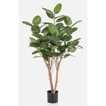 Fico banyan artificiale LEIFA con liane, tronco vero, verde, 140 cm