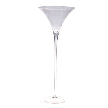 Grande coppa da cocktail SACHA AIR, supporto, vetro, trasparente, 90cm, Ø35cm Grande coppa da cocktail SACHA AIR, supporto, vetro, trasparente, 90cm, Ø35cm