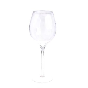Grande calice da vino ROGER AIR su supporto, trasparente, 60cm, Ø23cm Grande calice da vino ROGER AIR su supporto, trasparente, 60cm, Ø23cm