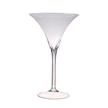 Grande coppa da cocktail SACHA AIR, supporto, vetro, trasparente, 40cm, Ø25cm Grande coppa da cocktail SACHA AIR, supporto, vetro, trasparente, 40cm, Ø25cm