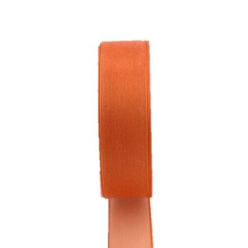 Nastro in organza OSNA, arancione, 50 m, 10 mm