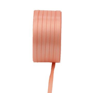 Nastro doppio in raso VIPKE VIPKE, albicocca, 50m, 3mm