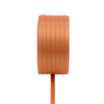 Nastro doppio in raso VIPKE VIPKE, arancione, 50m, 3mm