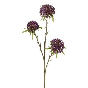 Ramo di fiori artificiali Allium GLORF, viola, 60 cm