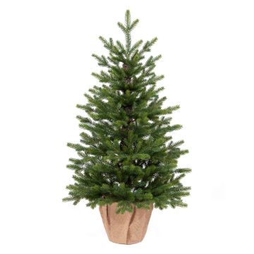 Albero di Natale artificiale ESPOO, sacco di iuta, 90cm, Ø55cm Albero di Natale artificiale ESPOO, sacco di iuta, 90cm, Ø55cm