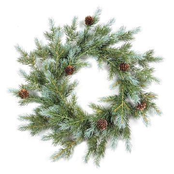 Ghirlanda artificiale di abete rosso KOKKOLA con pigne, verde, Ø 40 cm