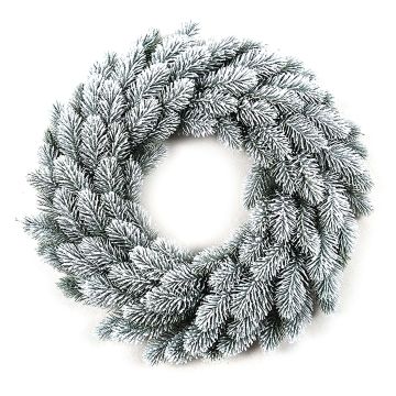 Ghirlanda di abete artificiale INARI, innevata, Ø 45 cm