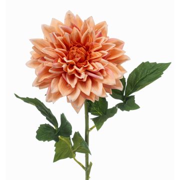 Fiore artificiale dalia ZELRAN, pesca, 70 cm
