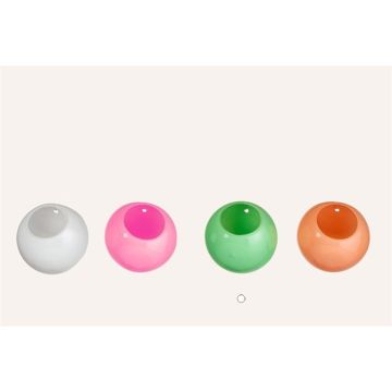 Vaso rotondo per candele ROLDAN in vetro, da appendere, verde mela, 8cm, Ø9cm Vaso rotondo per candele ROLDAN in vetro, da appendere, verde mela, 8cm, Ø9cm