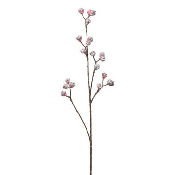 Ramo artificiale eucalipto SLOHER con frutti, rosso bordeaux, 65 cm Ramo artificiale eucalipto SLOHER con frutti, rosso bordeaux, 65 cm