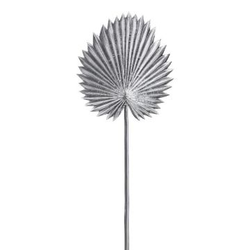 Foglia decorativa Washingtonia KIVAN, argento, 45 cm