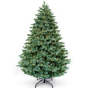 Abete blu artificiale BUFFALO SPEED, LED, 240 cm, Ø 160 cm