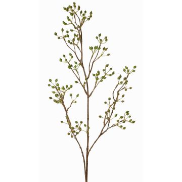 Ramo decorativo di rosa selvatica HIKERNO con cinorrodi, verde, 100cm