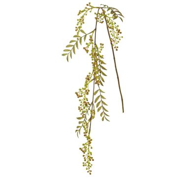 Ramo di sorbo artificiale JANNAH con frutti, verde, 120 cm