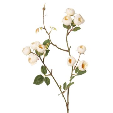 Ramo artificiale di cavolo rosa LORRAINE, Eco Collection, giallo crema, 65 cm, Ø 2,5 cm