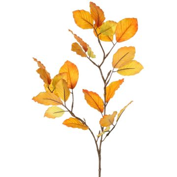 Ramo decorativo di faggio LOPERDY, giallo-arancio, 70 cm