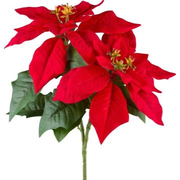 Ramo artificiale di stella di Natale FRIMBEL, rosso, 30 cm Ramo artificiale di stella di Natale FRIMBEL, rosso, 30 cm
