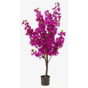 Bougainvillea artificiale JONKFAN con fiori, tronco artificiale, viola, 145 cm Bougainvillea artificiale JONKFAN con fiori, tronco artificiale, viola, 145 cm