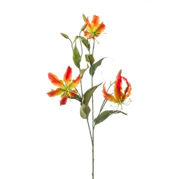 Ramo decorativo Gloriosa TROFEL, giallo-arancio, 90 cm