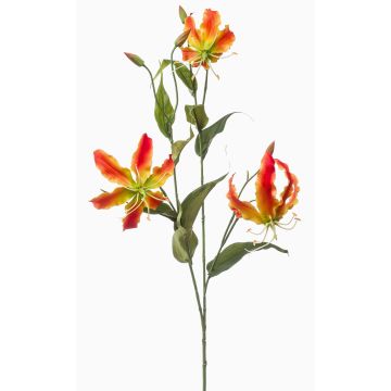 Ramo decorativo Gloriosa TROFEL, giallo-arancio, 90 cm