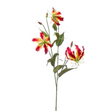 Ramo decorativo Gloriosa TROFEL, rosa-giallo, 90 cm
