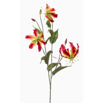 Ramo decorativo Gloriosa TROFEL, rosa-giallo, 90 cm
