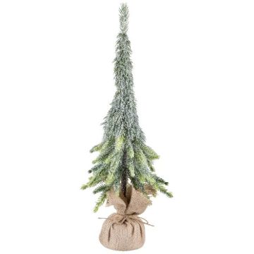 Albero decorativo abete rosso URUM in sacchetto di juta, congelato, 55 cm Albero decorativo abete rosso URUM in sacchetto di juta, congelato, 55 cm