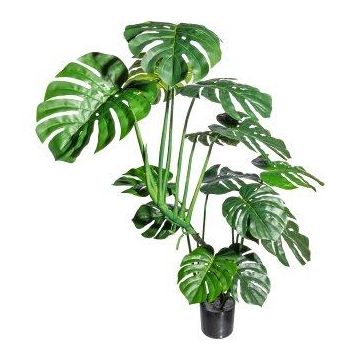 Filodendro Monstera Deliciosa YANGT artificiale, radici aeree, 120 cm Filodendro Monstera Deliciosa YANGT artificiale, radici aeree, 120 cm