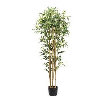 Albero artificiale Bambù KAVIR, tronchi naturali, 155 cm
