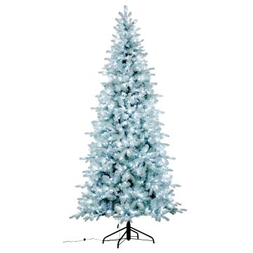 Abete artificiale ARENDAL con neve artificiale, LED, bianco-blu, 225 cm, Ø 115 cm Abete artificiale ARENDAL con neve artificiale, LED, bianco-blu, 225 cm, Ø 115 cm