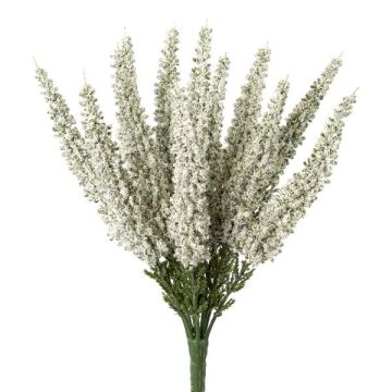 Fiore artificiale Erika MIRAKY, bastoncino, bianco, 26 cm