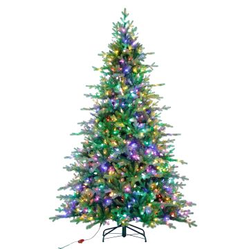 Albero di Natale artificiale SKOPJE SPEED, LED colorati a forma di diamante, 230cm, Ø155cm Albero di Natale artificiale SKOPJE SPEED, LED colorati a forma di diamante, 230cm, Ø155cm