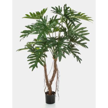 Pianta artificiale filodendro Selloum ORANDA, radici, 140 cm