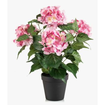 Ortensia artificiale DORJA in vaso decorativo, rosa, 40 cm Ortensia artificiale DORJA in vaso decorativo, rosa, 40 cm