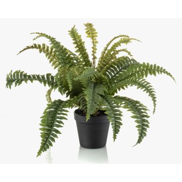 Pianta artificiale felce ALSAWO in vaso decorativo, verde, 45 cm