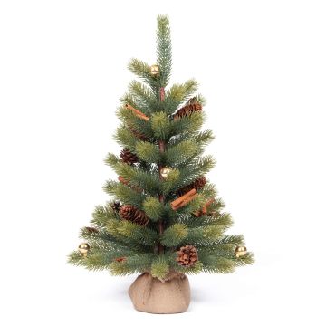 Albero di Natale artificiale KEMI, decorato, 60cm, Ø30cm
