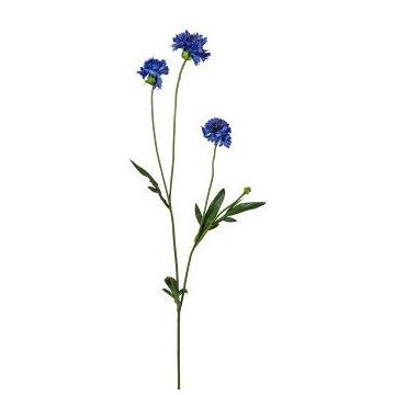 Ramo decorativo fiordaliso FLUNK, blu, 60 cm