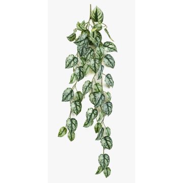 Pianta artificiale pendente Scindapsus LAXORE su bastoncino, verde-bianco, 85 cm