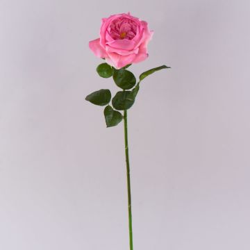 Rosa artificiale GINAKAL, rosa, 65cm