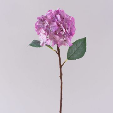 Ortensia artificiale NYNMAR, viola-crema, 50cm, Ø18cm Ortensia artificiale NYNMAR, viola-crema, 50cm, Ø18cm