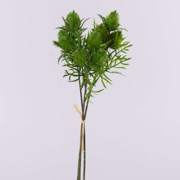 Mazzo di fiori artificiali Cardo nobile SEKLINA, verde, 35 cm