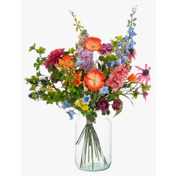 Mazzo di fiori artificiali FEME, colorato, 90 cm, Ø 55 cm