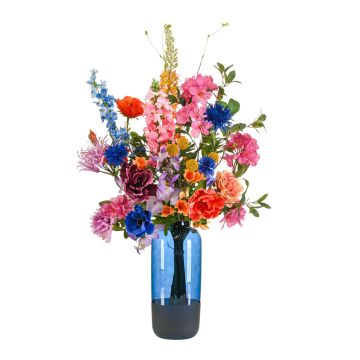 Mazzo di fiori artificiali FEME, colorato, 105 cm, Ø 65 cm