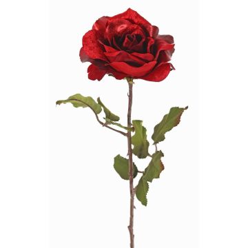 Rosa di velluto SINDALA, rosso, 60cm, Ø12cm Rosa di velluto SINDALA, rosso, 60cm, Ø12cm