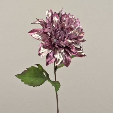 Dahlia di velluto MINBU, rosa antico, 60cm, Ø18cm